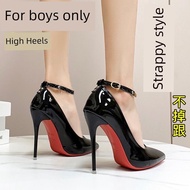 heels for women high heels Plus Size High Heels Men's Wear Pseudo-43