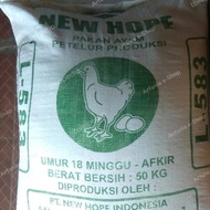 Pakan Komplit Ayam Petelur - New Hope L583