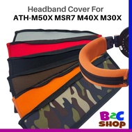 1 Pair Audio Technica ATH-M50X M40X M30X Headband Protective Cover Headphone Accessories