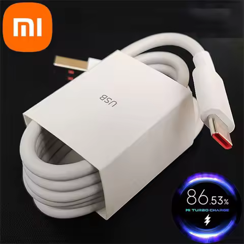 Original Xiaomi 6A 120W 90W 67W 55W 33W USB Type C Turbo Fast Charge Cable For Mi 14 13 12 11 Pro Re