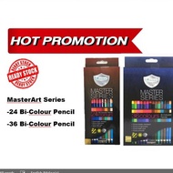 MasterArt Series Bi - Colour / Colouring Pencil - 24 / 36 Colour Pencil Ready Stock