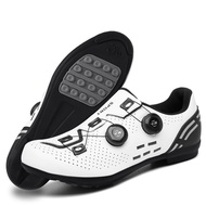 new non Locking Cycling Shoes Flat Sneaker Mountain Male Cleat Shoes Speed Road Cycling Footwear Men's Spd Bicycle Riding Triathlon Racing Bike for Men MTB Cycling Shoes XXFD