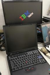 二手不良品  IBM R32 筆記型電腦 ( 螢幕不顯示..外接有畫面..)