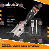 MATA 60MM SDS PLUS HOLLOW CORE DRILL BIT HOLE SAW DRILL CONCRETE 60 MM SABETZU