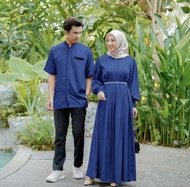 QWFASHION-BAJU COUPLE LEBARAN-BAJU PASANGAN TERBARU-BAJU GAMIS PASANGAN 2023-COUPLE LEBARAN 2023-BAJ
