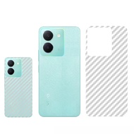 ส่งจากไทย ฟิล์มกันรอยหลัง VIVO Y36 4G 5G vivo y36 ฟิล์มหลัง ฟิล์มกันรอย ฟิล์มหลังลายเคฟล่า ฟิล์มไฮโด