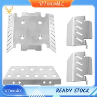 [UTnus9ddL] Metal Chassis Kit +Axle Cover Kit for 1/8  Allrock 1/8 H8h V1v2 RC Car Parts