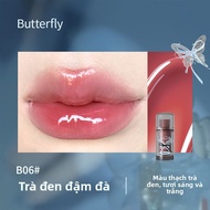 Son Môi Dưỡng Ẩm FLORTTE Butterfly Series Lip Essence Honey Dưỡng Ẩm Lâu Trôi Son Bóng Dưỡng Ẩm Màu 