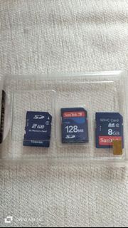 Toshiba, SanDisk SD Cards