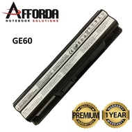 MSI GE60 GE70 GP60 GP70 CR41 CX61 CR70 CR650 FR620 FR700 FX400 FX420 FX600 BTY-S14 BTY-S15 Notebook 