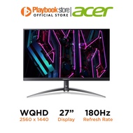 Acer Predator XB273U V3BMIIPRZX 27" WQHD 2560x1440 IPS Technology 1ms 180Hz Gaming Monitor