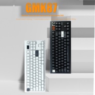 ZUOYA GMK87 Three-mode Bluetooth 2.4g Wireless Customized DIY Mechanical Keyboard with Knobs Support