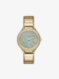 นาฬิกาข้อมือผู้หญิง Michael Kors Kerry Mother of Pearl Dial - Gold MK3481