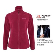 berghaus - 女裝抓毛外套 Women's Prism Polartec InterActive Fleece Jacket Red/Red 10