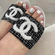 Chanel 24p厚底拖鞋 38號 99新 配件塵袋