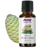 Now Atlas Cedar Essential Oil 100% Pure 30 ml (น้ำมันหอมระเหย กลิ่นไม้ซีดาร์)