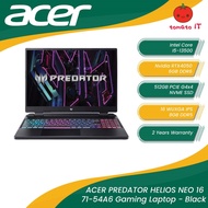 ACER Gaming Laptop Predator Helios Neo 16 54A6 ( 16 |Intel I5 13500HX|8GB DDR5|512GB SSD|NVIDIA RTX4