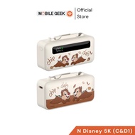 (มี CCC) PowerBank Disney ลิขสิทธิ์แท้ 5000mAh 3-in-1 Veger รุ่น ALP05-10PD  PD20W Type C & IP มอก.