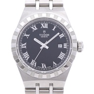 Like new Tudor Royal 28300 automatic watch, stainless steel, black dial, 0414 [Pre-owned] Tudor wome