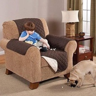 Single Seater Reversible Waterproof Sofa Cover Furniture Protector/Slip cover/