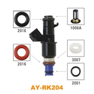 40sets Fuel Injector Repair Kit & Service Kit Filter Spacer Seal o'ring for Honda Auto Parts(AY-RK20