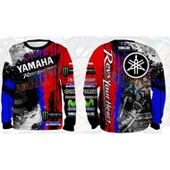 Yamaha Grudge Design 1 Motorcycle Full Sublimation Long Sleeve Shirt 2025 New Style