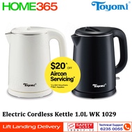 Toyomi Electric Cordless Kettle 1.0L WK 1029