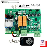 MILLIE S FOLDING & SWING AUTOGATE CONTROL PANEL PCB BOARD controller with receiver