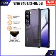 Vivo V40 Lite 4G 5G Softcase Fusion Shockproof Transparent Casing