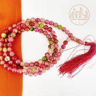 TASBIH RUBY TANZANIA 8MM 99 GRAINS BEST QUALITY