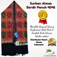 SORBAN PREMIUM KASHMIRI BORDIR SULAM | SHAWL ALMAS 4046