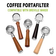 54mm Bottomless Portafilter Compatible for Breville Espresso 870/875/878/880