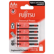 Fujitsu Universal Power AA / AAA Alkaline Anti Leak Battery [4pcs]