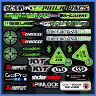 ✓ ▪ HELMET VISOR DECALS- KYT ARBOLINO