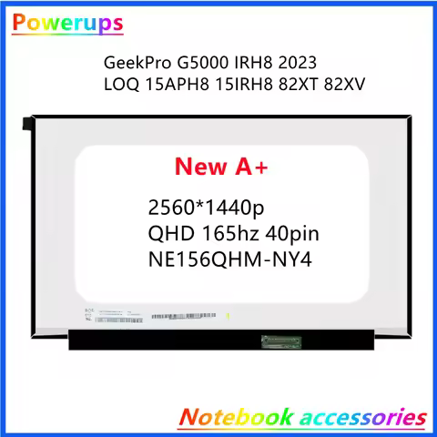 New A+ Laptop LCD/LED Screen/Display For Lenovo GeekPro G5000 IRH8 LOQ 15APH8 15IRH8 82XT 82XV IPS F