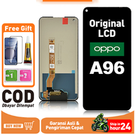 LCD OPPO A96Ā Original Fullset murah hp Touchscreen Ori Asli For Glass Digitizer Touch Screen COD