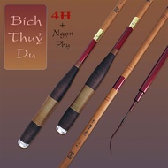 Cần câu tay 4H Bích Thuỷ Du câu cá nước ngọt rô diếc cá chép thích hợp câu cảm giác CD85