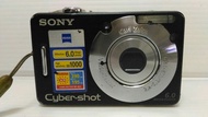 日本製Sony Cyber-shot DSC-W50數位相機 按鍵脫落膠帶黏外觀差