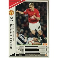 Card 2008-09 Panini WCCF Darren Fletcher Manchester United football