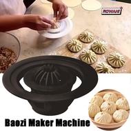 ROWAN1 Baozi Making Mould, Flower Type ABS Dumpling Bao Buns Mould, DIY Homemade Baozi Maker