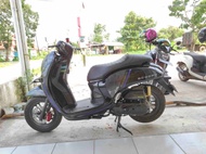 Jok Scoopy new 2021-2022 ori caferacer-Jok scoopy 2021 single seat