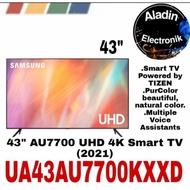 SAMSUNG 43AU7700 SMART TV 43 INCH 4K UHD 43AU7700