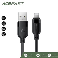 ACEFAST C16-02 USB-A to L Charging Cable 1.2m long, TPE shell, fast charging, supports data transmis