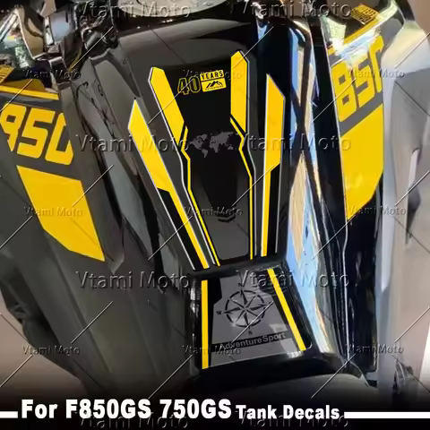 3D Motorcycle Tank Sticker Tank Pad Protection Decal Accessories For F850GS F750GS F 750 850 GS 2020