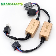 YHKOMS H4 H7 LED Canbus Decoder H1 H3 9005 H 9006 H8 H11 Error Free For LED Car Headlight Warning Ca