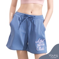 Young Hearts Young Curves 365 Days with Young Curves Athletics Club Shorts with Side Pockets C05-100