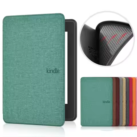 Solid Smart Case for All New Kindle 11th 2022 2024 Release 6 Inch C2V2L3 RS23CV 6'' Ebook Soft TPU B
