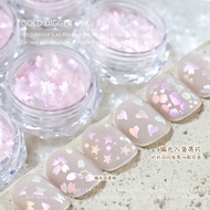 Manicure Sequins Irregular Polarized Mermaid Sequins Fine Glitter Powder Thickness Mixed Butterfly S