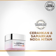 LOREAL Paris Glycolic Bright Glowing Day Cream SPF17 | Whitening Cream Pelembab Wajah