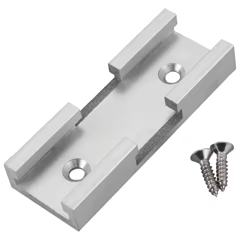 A11I 80Mm T-Track Connector T-Slot Miter Track Jig Fixture Slot Connector For Router Table